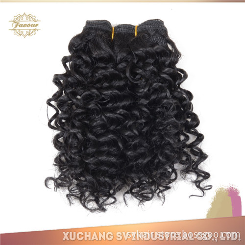 Brazilian Virgin Hair Jerry Curl 100% Brazilian Kinky Curly Hair Weaves New Products SV Hair